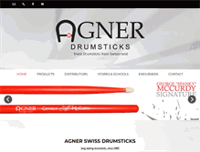 Tablet Screenshot of agner-sticks.com